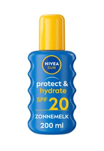 NIVEA SUN Zonnebrand Protect & Hydrate Zonnespray SPF 20 200 ML