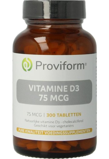 Proviform Vitamine D3 75mcg (300 Tabletten)