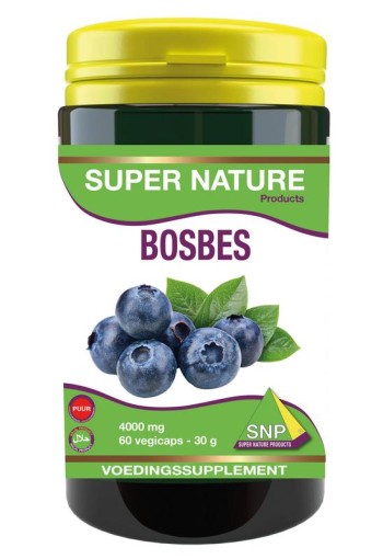SNP Bosbes extra forte 4000 mg puur (60 Capsules)