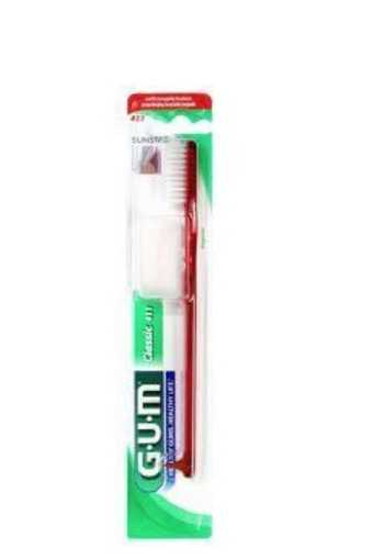 GUM Tandenborstel classic soft grote kop (1 Stuks)