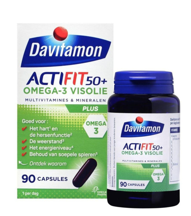 Davitamon Actifit 50+ Omega 3 90cap