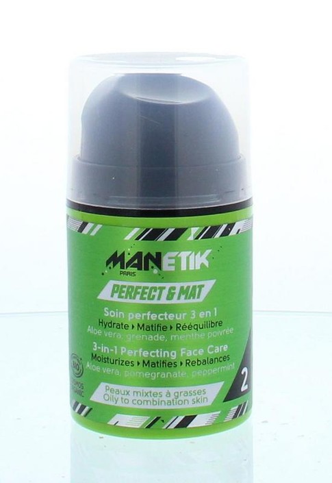 Manetik Perfect & mat 3-in-1 perfecting face care (50 Milliliter)