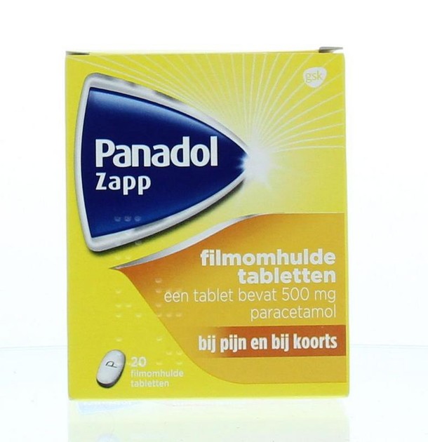 Panadol Zapp 500mg (20 Tabletten)