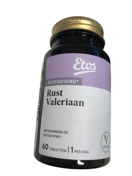Etos Rust Valeriaan  Tabletten 60 stuks