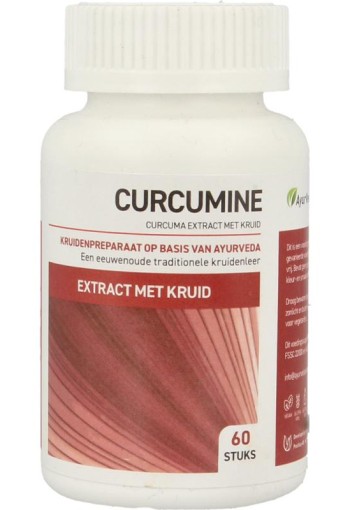 A Health Curcumine extract met kruid (60 Tabletten)