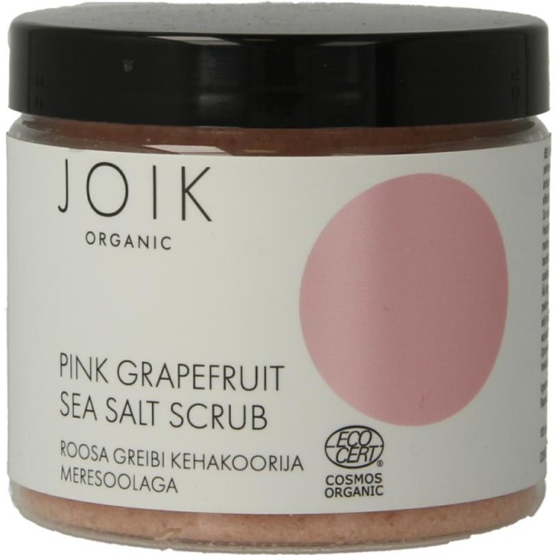 Joik Pink grapefruit sea salt scrub vegan (240 Gram)
