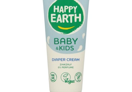 Happy Earth Billencreme zink voor baby & kids (75 Milliliter)