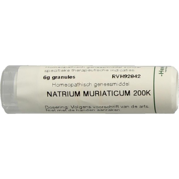 Homeoden Heel Natrium muriaticum 200k (6 Gram)