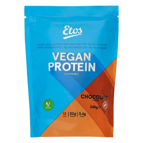 Etos Vegan Protein Chocoladesmaak 324 gram