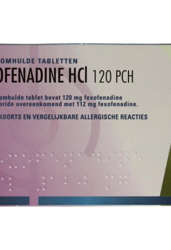 Teva Fexofenadine HCl 120mg (30 Tabletten)