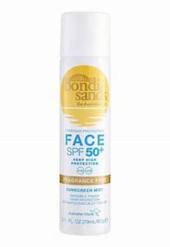Bondi Sands Sunscreen Mist Face SPF 50+ 79 ML