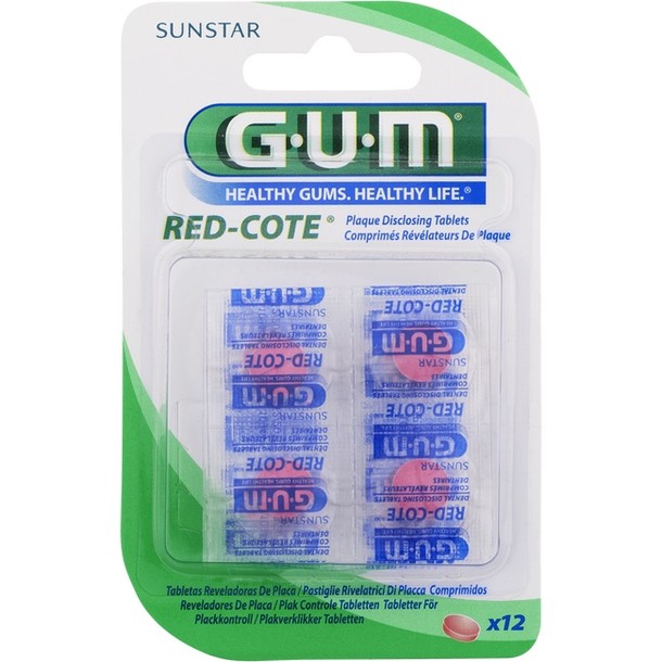 Gum Red-Cote Plakverklikkers Kersensmaak 12 stuks