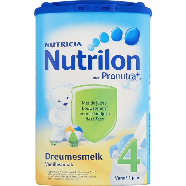 Nutrilon Vanillesmaak Dreumesmelk 4 800 gr.