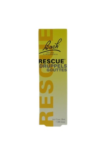 Bach Rescue Rescue druppels (20 Milliliter)