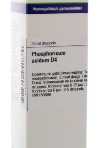 VSM Phosphoricum acidum D4 (20 Milliliter)