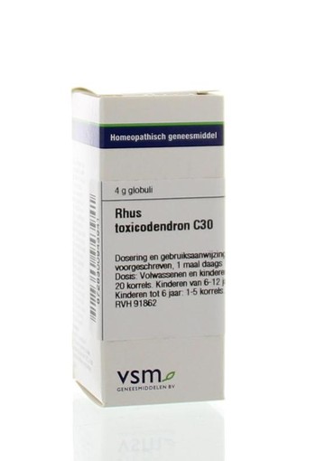 VSM Rhus toxicodendron C30 (4 Gram)