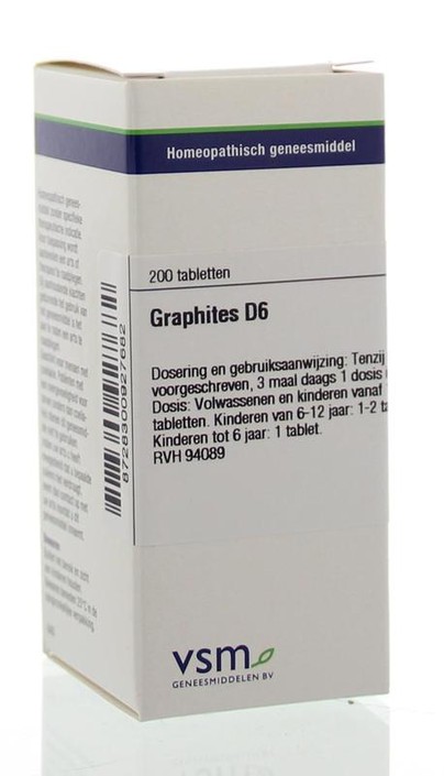 VSM Graphites D6 (200 Tabletten)