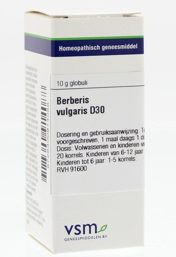 VSM Berberis vulgaris D30 (10 Gram)