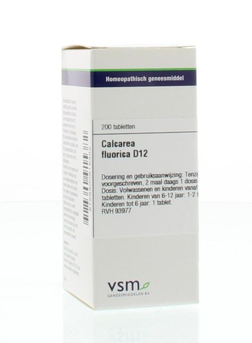 VSM Calcarea fluorica D12 (200 Tabletten)