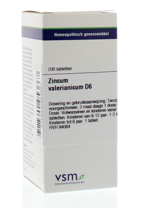 VSM Zincum valerianicum D6 (200 Tabletten)