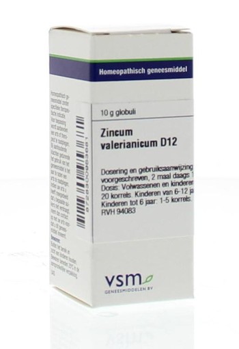 VSM Zincum valerianicum D12 (10 Gram)