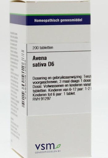 VSM Avena sativa D6 (200 Tabletten)