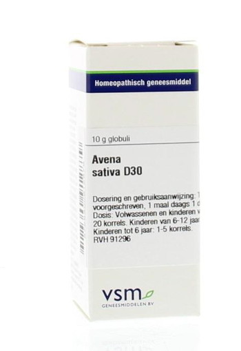 VSM Avena sativa D30 (10 Gram)