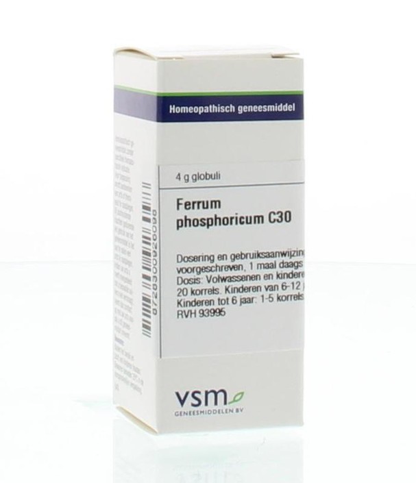 VSM Ferrum phosphoricum C30 (4 Gram)
