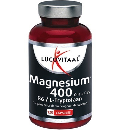 Lucovitaal Magnesium 400 Met L-tryptofaan 120ca