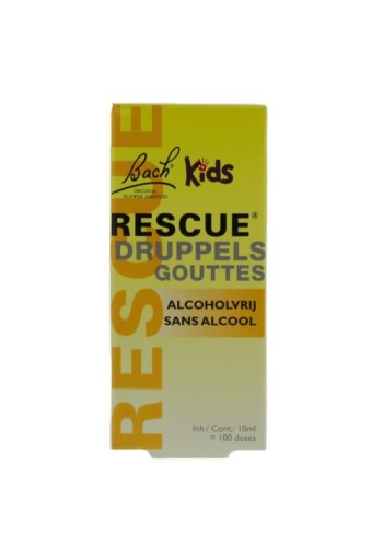 Bach Rescue Rescue remedy kids druppels (10 Milliliter)