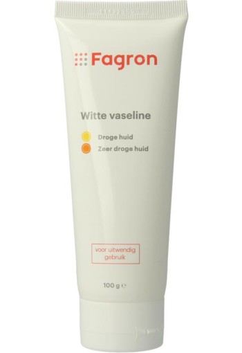Fagron Vaseline album/witte tube (100 Gram)