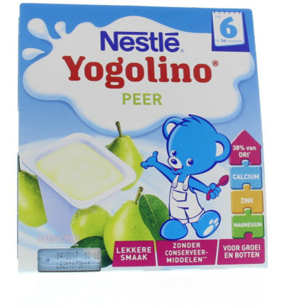 Nestle Yogolino Peer 6 Mnd 4x100g