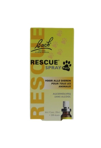 Bach Rescue Rescue pets spray (20 Milliliter)