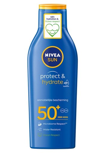 Nivea Sun protect & hydrate zonnemelk SPF50 200 Milliliter