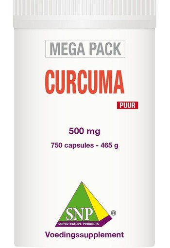 SNP Curcuma puur megapack (750 Vegetarische capsules)