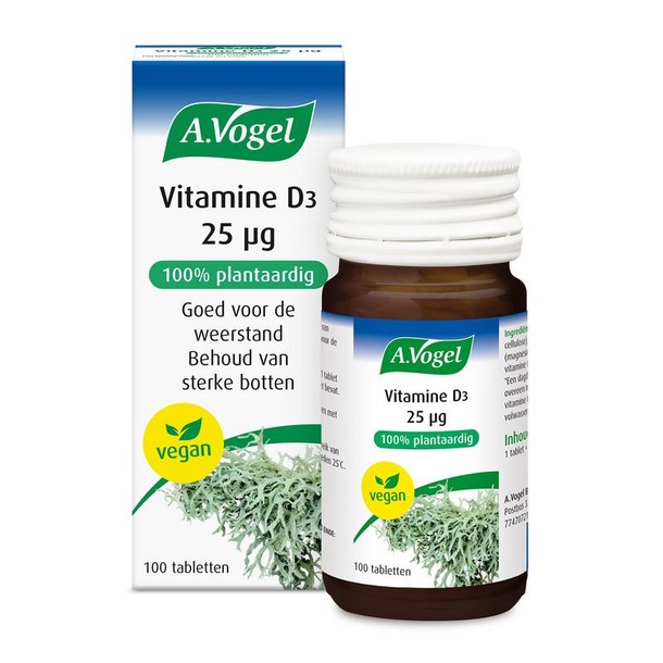 A Vogel Vitamine D3 25ug (100 Tabletten)