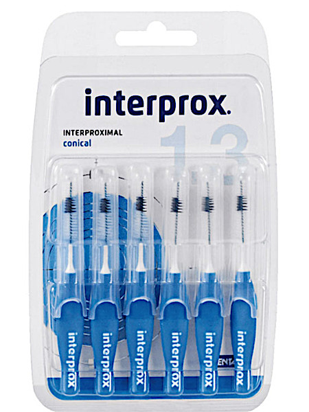 In­ter­prox Pre­mi­um In­ter­den­ta­le ra­ger co­ni­cal blauw