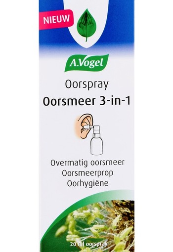 A. Vogel Oorspray Oorsmeer 3-in-1 20 ml