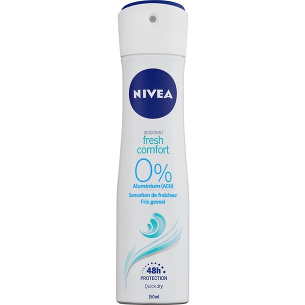 Nivea Deodorant fresh comfort spray (150 ml)