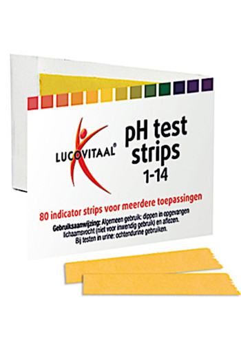 Lucovitaal Zuurbase Ph Test Strips 80st