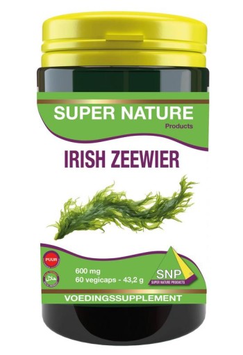 SNP Irish zeewier 600 mg puur 900mcg jodium (60 Capsules)