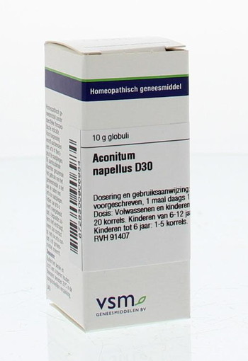 VSM Aconitum napellus D30 (10 Gram)