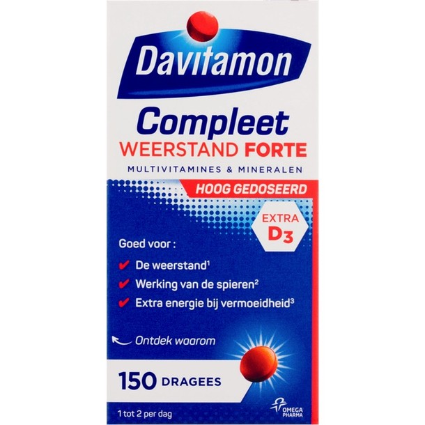 Davitamon Compleet Weerstand Forte 150drg
