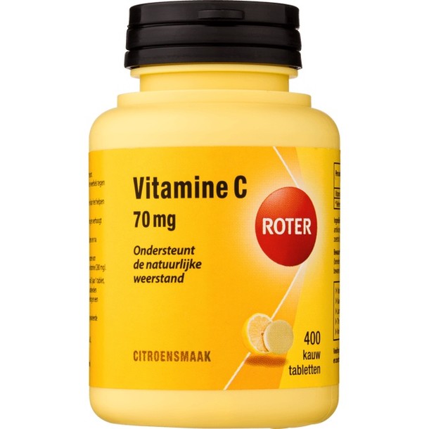 Roter Vitamine C 70mg Kauwtabletten 400 stuks